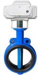 EPDM lined Electric Actuator Butterfly Valve For Drink Water , 2" ~ 120" Size