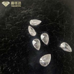 HPHT Pear Shaped Lab Created Diamond DEF VS