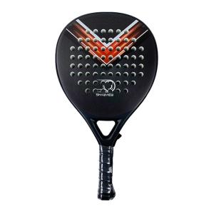 China Carbon Fiber Professional Beach Paddle Ball Fiberglass Design Your Own Padel Racket factory