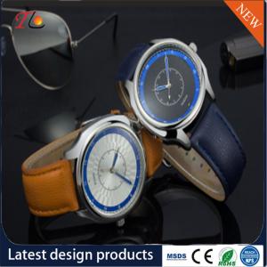 China Wholesale PU Strap Round Dial Alloy Case Quartz Watch Fashion Watch Concise Style PU Strap Fashion Watch factory
