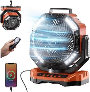 China Type-c Power Source Adjustable Mobile Fan for Indoor/Outdoor On-the-Go Cooling factory