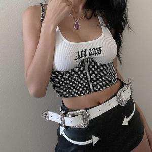 China Halter Chain Sling Ladies Camisole Tank Tops factory