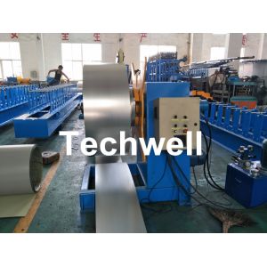 Hydraulic Or Automatic Decoiler Machine With Automatically Uncoiling , Hydraulic