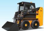 Enclosed Operator Cab Skid Steer for Rent , 4 in 1 bucket Skid Steer Track