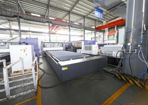 China IPG 6000W Large Format Fiber Laser Cutting Machine For Mild Steel Working Table factory