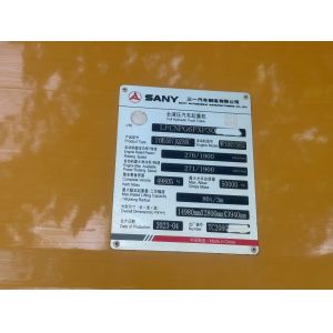 2023 Sany Used STC800T6 Crane With A 58m Main Boom, 18m Jib, And 20-Ton