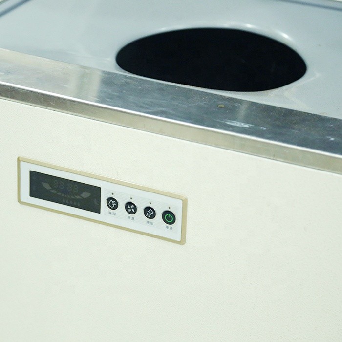 10 Kg Q235 Food Waste Dehydrator High Efficient Composting