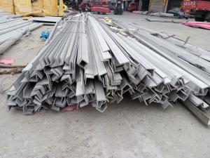 China Pickled AISI 304 Stainless Steel / SS Angle Bar With Exquisite Craftsmanship factory