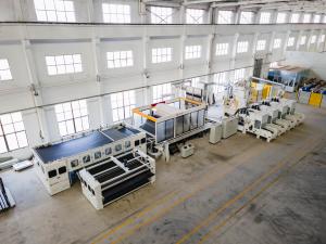 China High Capacity Needle Punching Nonwoven Geotextile Production Line factory