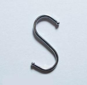 China Smooth SurfaceMetal Screw Hooks S Shaped Corrosion Resistance factory