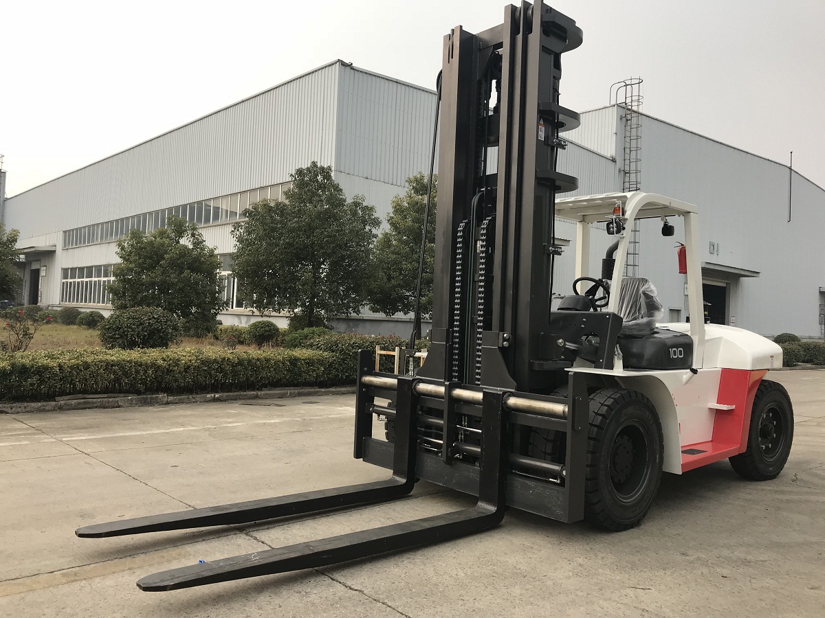 Wei Chai Engine 30 Ton 35 Ton Diesel Port Forklift Rough Tire Min Lifting Height 200MM