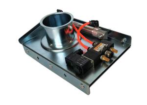 China 12 Inch Diameter Duct Zone Dampers Pneumatic Blast Gates Hvac Zone Dampers factory