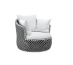 Modern Minimalist Style Rattan Hotel Sofa Chair Set For Outdoor