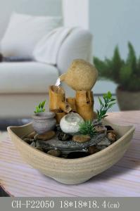 China 18.4cm Home Office Decor Indoor Waterfall Fountain factory