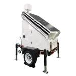 OEM Mobile Solar Power Systems Trailer With 6m Manual Mast High Durability