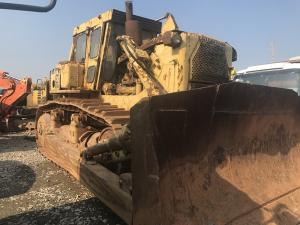 China Used D9 Bulldozer Single Ripper Original Paint 410hp Engine Power factory