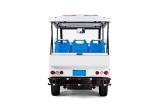 White 5 Seater Battery powered Electric Patrol Car 5KW 72V