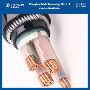 China 1kv Low Voltage Power Cable 4*35mm2 XLPE Insulated SWA Armored Power Cable IEC60502-1 factory