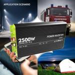 2500Watt Pure Sine Wave Inverter 2500W 12V Pure Sine Wave Inverter Charger With