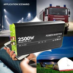 China Full Power 2500W Dc Ac 12V 220V Car Power Inverter Mini Pure Sine Wave Inverter Solar Pure Sine Wave Inverter factory