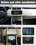 13.3 Inch Android Auto Car radio For Range Rover Sport L494 GPS Navigation