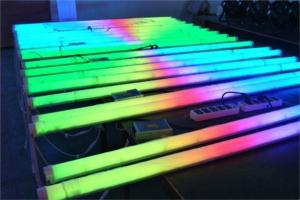 China IP65 Protection LED Tube Lighting Outdoor Digital Color Changing RGB T8 factory