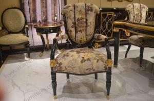 China 2016 Alibaba Hot sale oval back genuine leather dining chair TV-008 factory