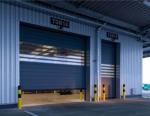 Stainless Steel High Speed Spiral Door anti breaking Smoothly With Motor