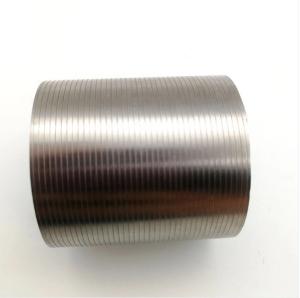 China Oil Filter Starch Sugar Johnson Wedge Wire Slot Bend Curved Screen factory