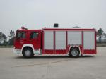 HOWO Fire Rescue Vehicle , Rapid Response Fire Truck Euro 2 Euro 5