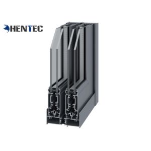 China Powder Coating Construction Extruded Aluminum Profiles Customized Sections on sale