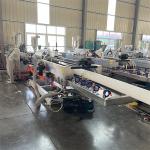 HDPE PVC Double Wall Corrugated Pipe Production Line , DWC Pipe Manufacturing