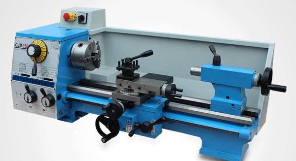 High precision bench lathe CJM250/280HX750mm metal manual lathe machine price
