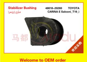 China 100% OEM standard size rear sway bar bushing for TOYOTA CORONA CAR 48818-20280 factory