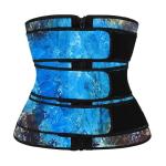 Latex Three Strap Waist Trainer 3XS Curves Waist Trimmer Belt With Zipper