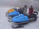 Yamaha 250CC Snowmotorcycle Snowmotorbike Blue Snowmobile For Men