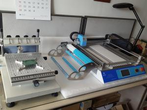 China Stencil printing machine 3040 , SMT Production Line , Printing Table 300*400mm factory