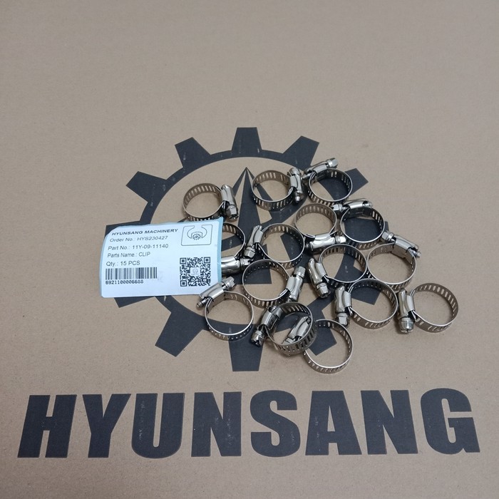 Excavator Spare Parts Clip 11Y-09-11140 11Y0911140 For Model PC300 PC350 PC400