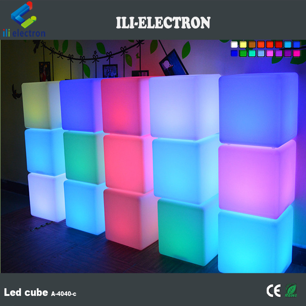 Rechargeable LED Cube Light Perfect Addition to Parties and Clubs LED Light Source
