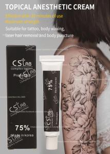 China CS Lab 75% Numb Anesthetic Cream Tattoo Topical Numbing Cream For Lip Eyebrow Tattoo Microneedling factory