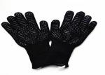 High Temperature Heat Resistant Oven Gloves With Fingers Customized Logo