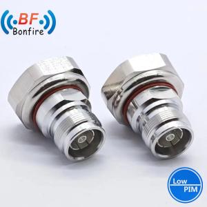 China LJQ -XXXXX 4.3-10 Male to 7/16 DIN Female Coaxial Connector for 1/2&quot; Superflexible Cable factory