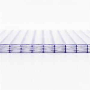 China 4mm Polycarbonate Hollow Sheet With 88% Light Transmittance on sale