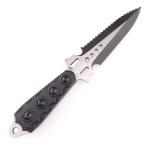Notched Edge Carbon Steel Machete Multifunctional Camping 3Cr13