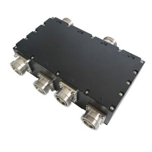 China DIN Female Low PIM 4x4 698-3800MHz Hybrid Coupler Combiner factory