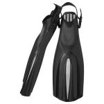 Open Heel Long Blade Scuba Diving Fins Flippers For Freediving Snorkeling