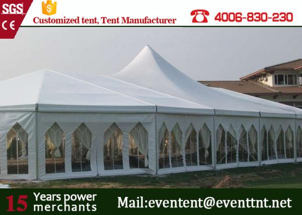 Movable Workshop High Peak Tent Steel Frame Material Outdoor Shade Canopy