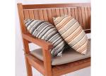 Exquisite Solid Wooden Outdoor Furniture / Solid Wood Garden Furniture Not Easy
