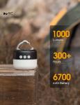 6700mAh Emergency Hanging Light for Camping Tent 50000 Hours Lifespan LED