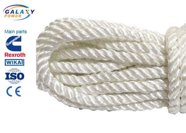 Braided Pilot Rope 6-20mm Anti Static 7.5-65kN Breaking Load Standard Length